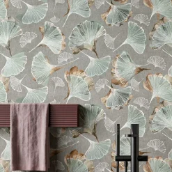 Carrelage sol et mur gris mat Jungle 60 x 120 cm