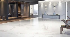 Carrelage sol/mur intérieur effet MARBRE l.60 x L.120 cm ALBATROS