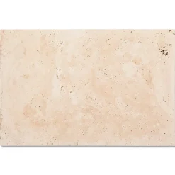 Carrelage Travertin Beige Nuancé 61x40,6x1,2 cm - Intérieur et Extérieur (lot de 1,24 m² 5 dalles) - RO'MA NATURE