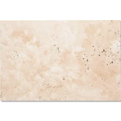 Carrelage Travertin Beige Nuancé 61x40,6x1,2 cm - Intérieur et Extérieur (lot de 1,24 m² 5 dalles) - RO'MA NATURE