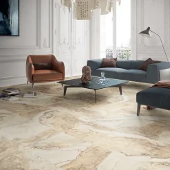 Carrelage Travertino di Caracalla Silver - Mat 120 x 60cm ( vendu par boite de 1,44 m² )