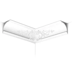 C338B Corniche plafond polyuréthane Orac Decor Luxxus - 18x18x200cm (h x p x L) - moulure décorative A l'unité