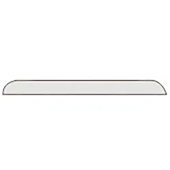Champlat en MDF 2 arrondis Ninna couleur bleu 4X28mmL2,44m