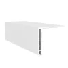 Champlat pour fenêtre et porte fenêtre pvc blanc 50 mm