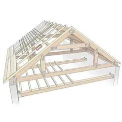Chevron rabotée classe 3 89 x 38 mm L.2,4 m