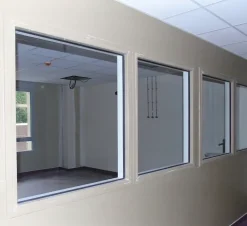 Châssis fixe pvc RAL 9016 ( L.: 170 cm x H.: 200 cm)
