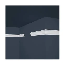 Cimaise décorative - Modèle Elegant - Polystyrène - 200x2,1x4 cm
