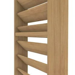 Claustra persienne réglable Jersey coloris chêne de Saragosse 250X60X1.2 cm