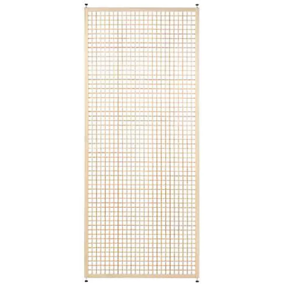Cloison amovible 3-en-1 pin Quadratus H.250 x l.100 cm
