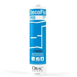 Colle Decofix Pro FDP500 Orac Decor - fixation corniches, moulure, plinthes - 290 ml Carton complet