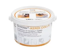 Colle d'étanchéité bi-composant pour raccords et joints singuliers-KERDI-COLL-L - Seau de 1,85 kg