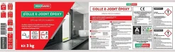 Colle et joint Epoxy spécial pièces humides Parexlanko Gris foncé 3 kg