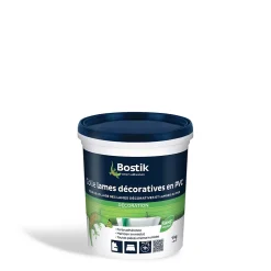 Colle lame décorative et lambris en PVC murale Bostik 1kg