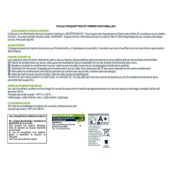 Colle Sols Souples Bostik pour Moquettes et Fibres naturelles Pâte 3 kg
