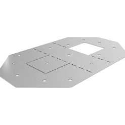 Connecteur métal Elvet en T 38 mm GoodHome