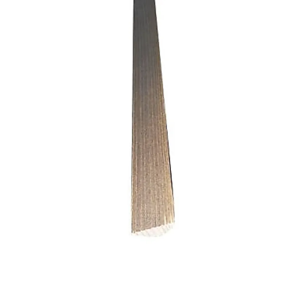 Corniche sapin vintage taupe 1,7 x 1,7 cm L.2,5 m