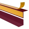 Corniere d'angle interieur PVC 15x15mm QUEST Autocollante, 200 cm, bordeaux