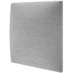 Coussin mural tissu gris - 30 x 30