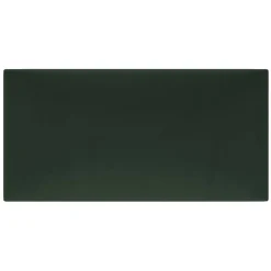 Coussin mural velours vert sapin - 60 x 30