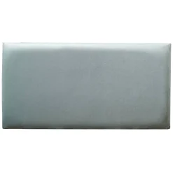Coussin mural velours vert pastel - 60 x 30