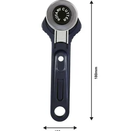 Couteau à lame circulaire pour papier peint GoodHome 18cm