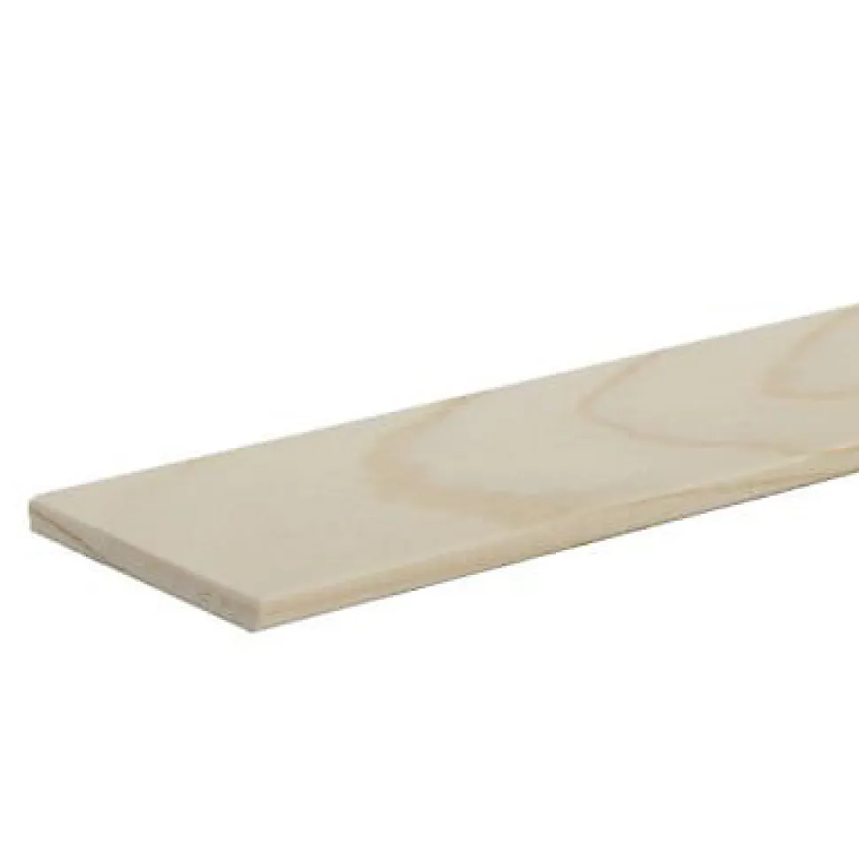 Couvre joint brut de sciage coloris naturel 250 x 37,5 cm