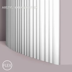3d panneau mural NMC ARSTYL CALANDO FLEX Noel Marquet flexible Lambris mural Panneau acoustique Moulure flexible 2 m