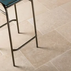 Dallage Pierre d'Egypte Beige 60x40x1,5 cm - Intérieur et Extérieur (lot de 1,2 m² soit 5 dalles) - RO'MA NATURE