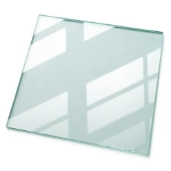 Dessus de table en verre trempé Wallfluent 50x50 cm Transparent