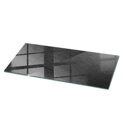 Dessus de table en verre trempé Wallfluent 125x50 cm Texture de pierre naturelle