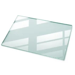 Dessus de table en verre trempé Wallfluent 120x80 cm Transparent