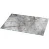 Dessus de table en verre trempé Wallfluent 120x60 cm Motif naturel de marbre
