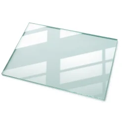 Dessus de table en verre trempé Wallfluent 100x70 cm Transparent