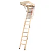 Echelle escamotable bois - Trémie de 60 x 140cm - Hauteur de 2.46 à 3.05m - LWK60140-3