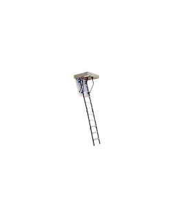 Escalier Escamotable Faible Encombrement Isolé 46 Mm Caisson 90 X 60 Cm