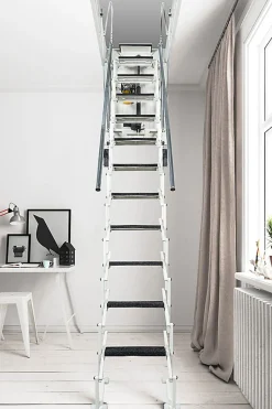 Escalier Grenier Electrique - Trappe 70x110cm - Hauteur 2.76 à 3.05m - ACI-THE300B/110X70