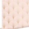 ESTAhome papier peint art déco rose clair et or rose - 53 cm x 10.05 m - 139229