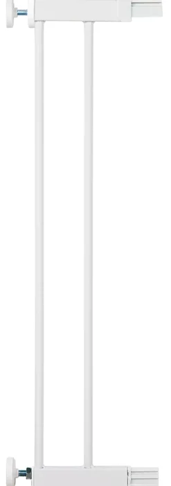 Extension barrière de sécurité en métal blanc Easy Close 14 cm