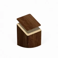 Extrémité adhésive vinyle imitation chêne athénien pour lamelle 3 x 4 cm