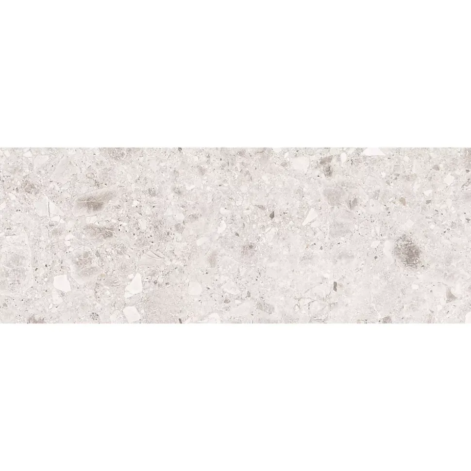 Faïence murale intérieur effet pierre ivoire mat L.75 x l.25 cm x ép.9 mm, GeoTech