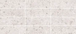 Faïence murale intérieur effet pierre ivoire mat L.75 x l.25 cm x ép.9 mm, GeoTech