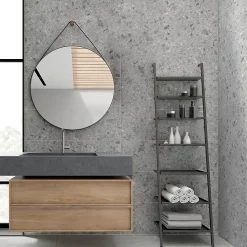 Faïence murale intérieur effet pierre gris clair L.75 x l.25 cm x ép.9 mm, GeoTech