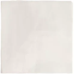 Faïence murale unie blanc brillant L.10 x l.10 cm x ép.8 mm, Twist