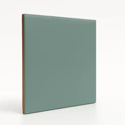 Faïence murale unie vert satin L.20 x l.20 cm, Monocolor