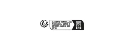 Fenêtre 1 vantail oscillo-battante, tirant droit double vitrage GoodHome en aluminium blanc l.43 x H.67 cm
