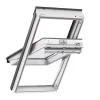 Fenêtre de toit à projection par le bas Velux GPU UK04 0057 L.134 x H.98 cm Tout confort EverFinish blanc