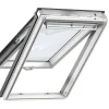 Fenêtre de toit à projection VELUX Tout Confort Whitefinish - bois peint en blanc L. 55 x H. 98 cm (GPL 2057 CK04)