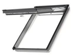 Fenêtre de toit à projection VELUX Tout Confort Whitefinish - bois peint en blanc L. 134 x H. 98 cm (GPL 2057 UK04)