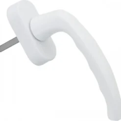 Fenêtre PVC blanc 2 vantaux hors tout H 156 x L 86 cm ouverture française pour pose rénovation