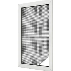 Film décoratif pour vitre Wallfluent 50x100 cm décoratif vitrail Grille Graphique 1 rol.